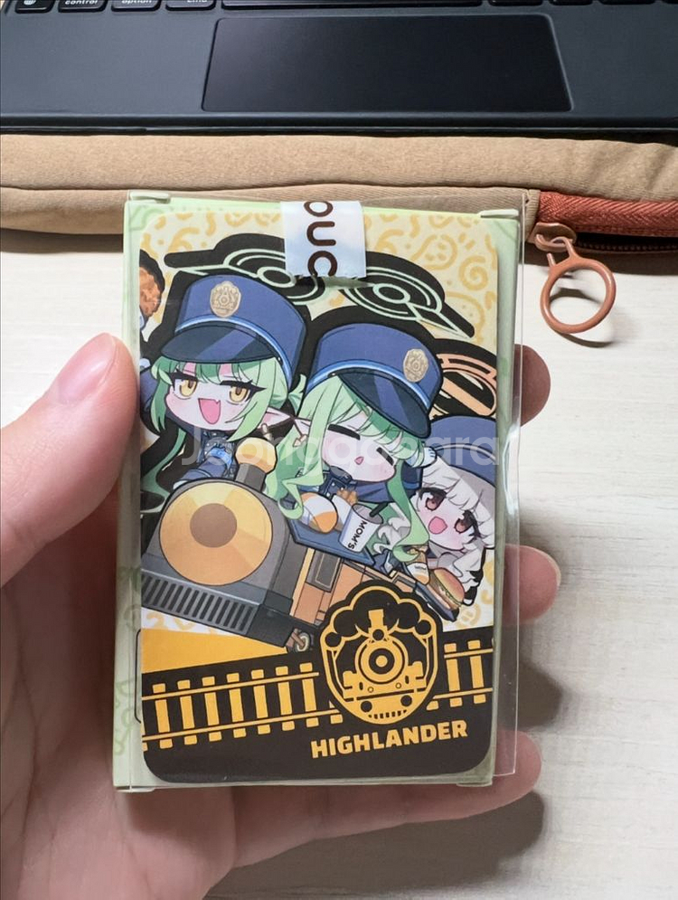 블루아카이브 맘스터치 콜라보 아크릴 포카--1