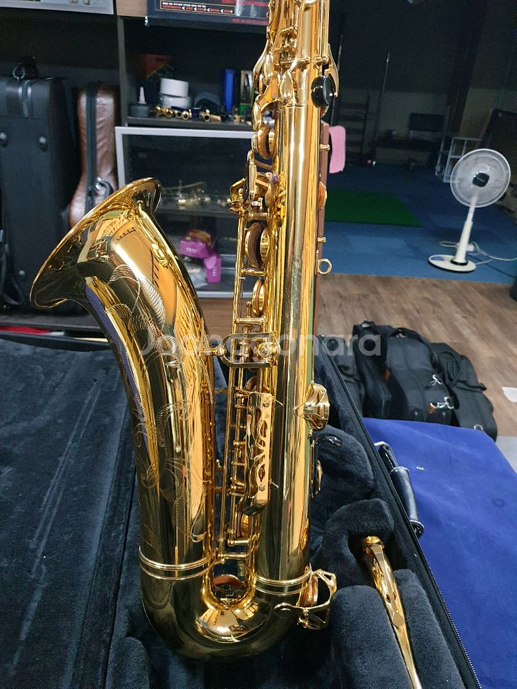 중고 테너 야마하62 테너색소폰+고급마우스피스--0