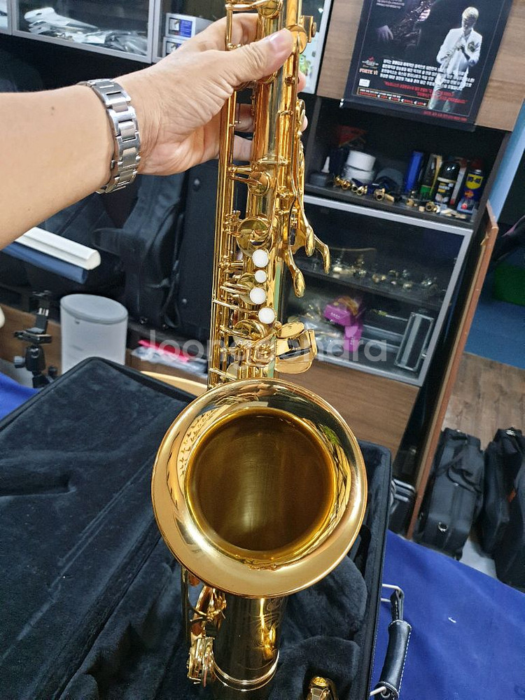 중고 테너 야마하62 테너색소폰+고급마우스피스--2