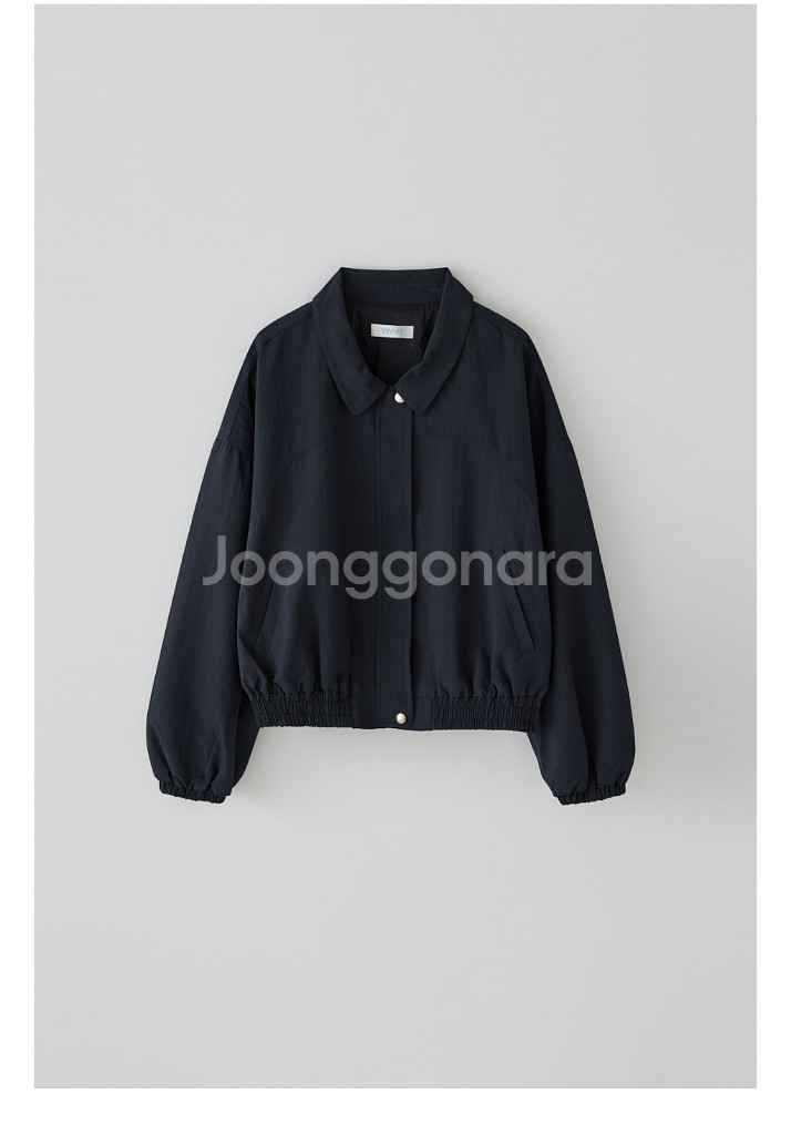 타낫 T/T Collar blouson jumper--0