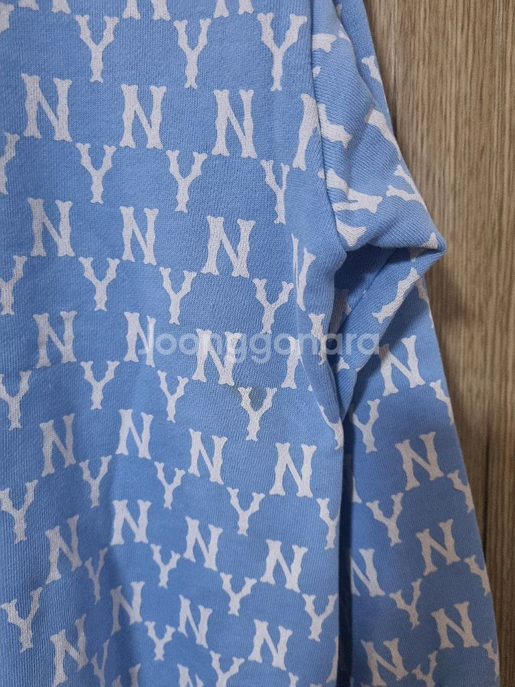 아동 7-8세 뉴에라 긴팔 티셔츠 블루--2