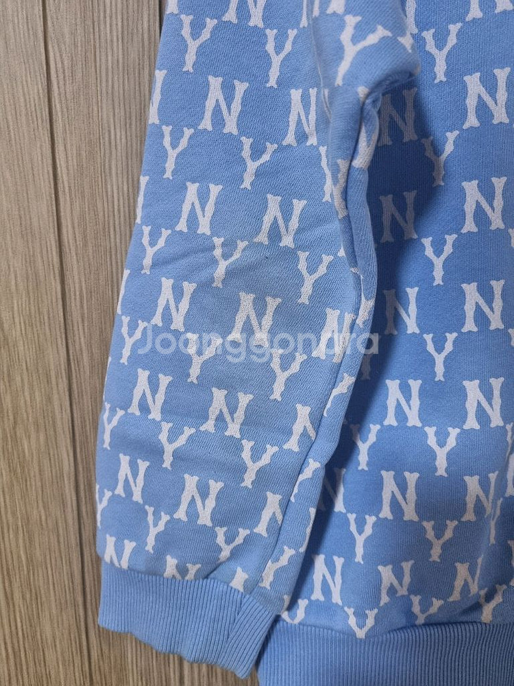 아동 7-8세 뉴에라 긴팔 티셔츠 블루--3