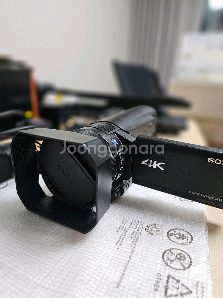 소니 FDR-AX100 4K 캠코더 풀셋트--1