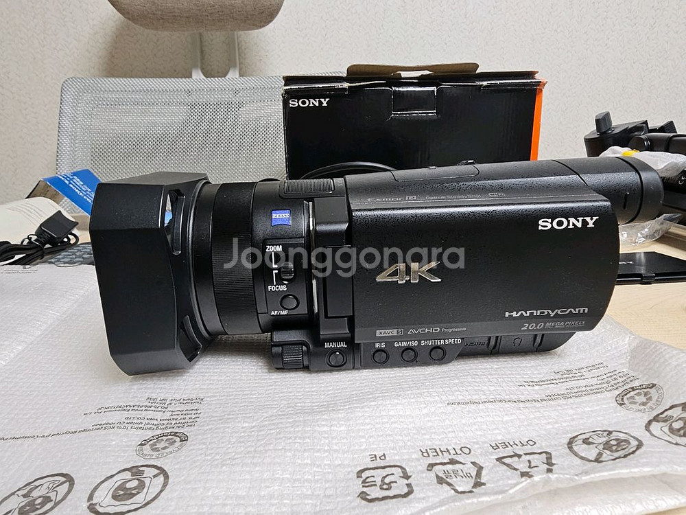 소니 FDR-AX100 4K 캠코더 풀셋트--2