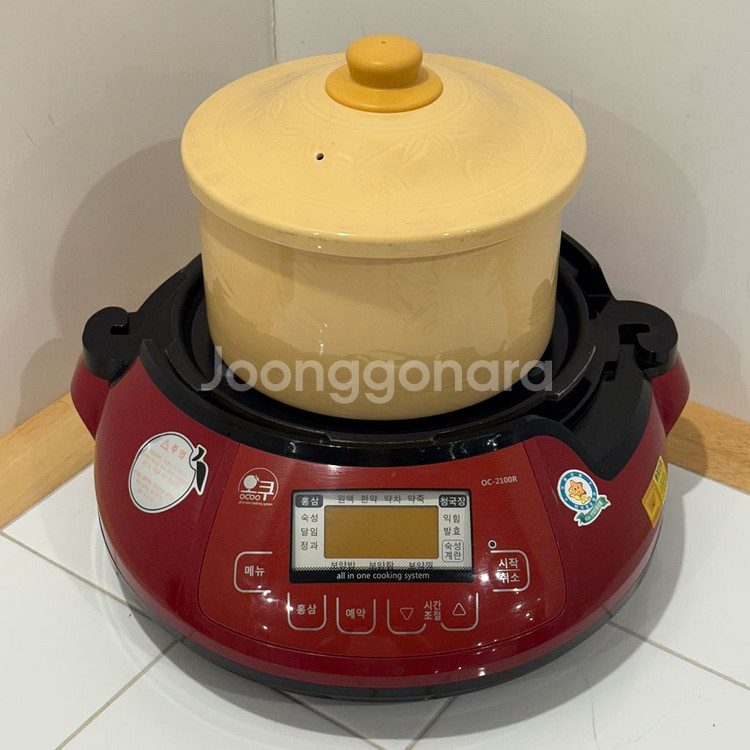 오쿠 중탕기 약탕기 홍삼 제조기 OC-2100R--2
