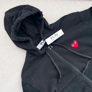 꼼데가르송 레드와펜 후드집업