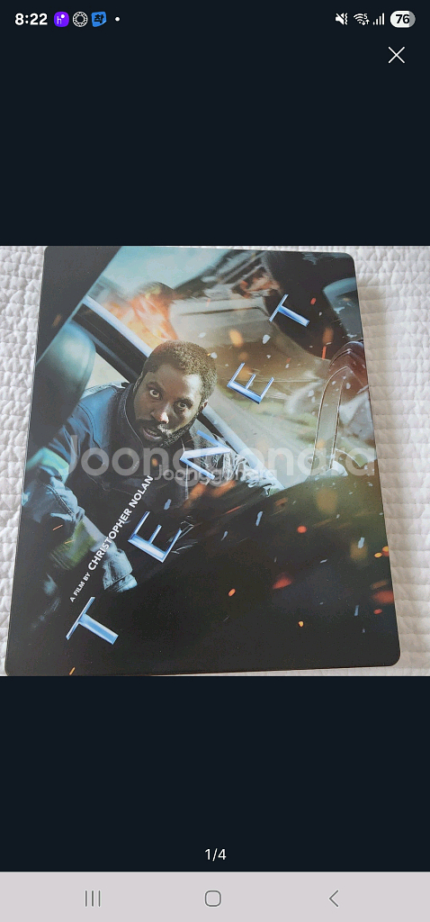 블루레이 테넷 스틸북 한정판 2disc (정발본)--0