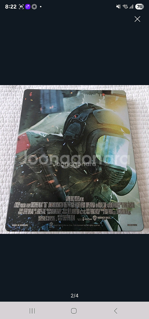 블루레이 테넷 스틸북 한정판 2disc (정발본)--1