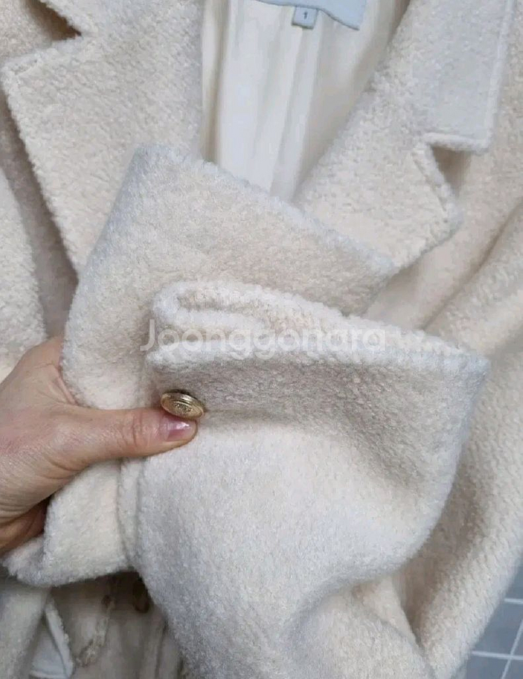 온앤온 양모 자켓 (아이보리)--4