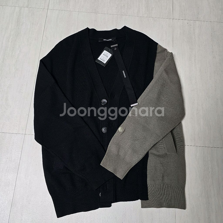송지오옴므 가디건 46사이즈 팝니다.--3
