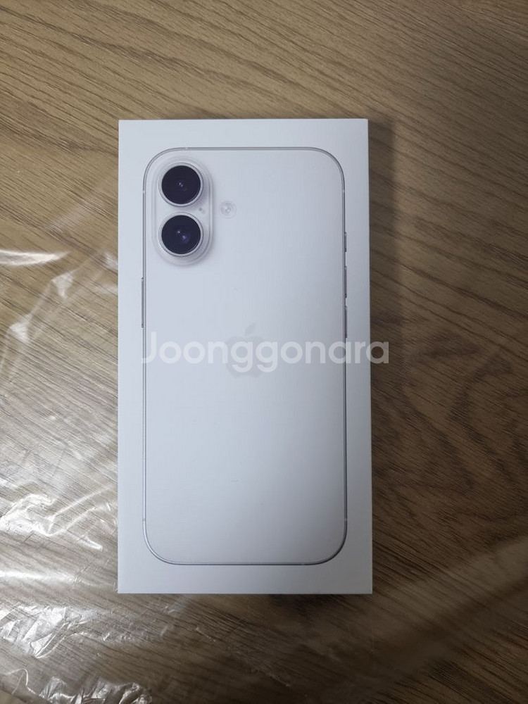 아이폰 16 화이트 256G 팝니다--0