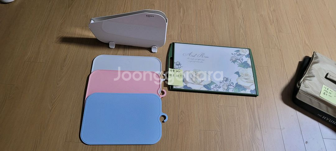 HiiN 한샘도마 새상품 3개건조대 + 김장용도마1개--0