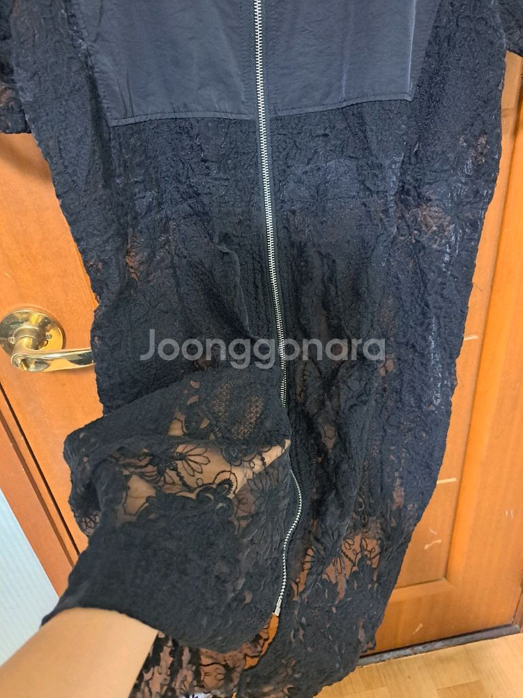시스루 롱 베스트/롱 후드 쪼끼(택포)--1
