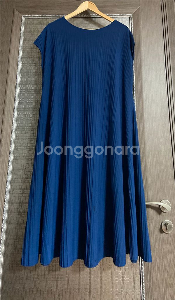 GGPX 플리츠 롱원피스 새제품--5