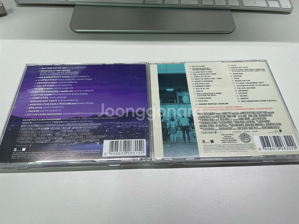 라라랜드 ost CD 일괄--1