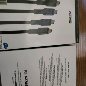 아트뮤 c to c 고급케이블 새거+개봉상품 휴대폰충전기