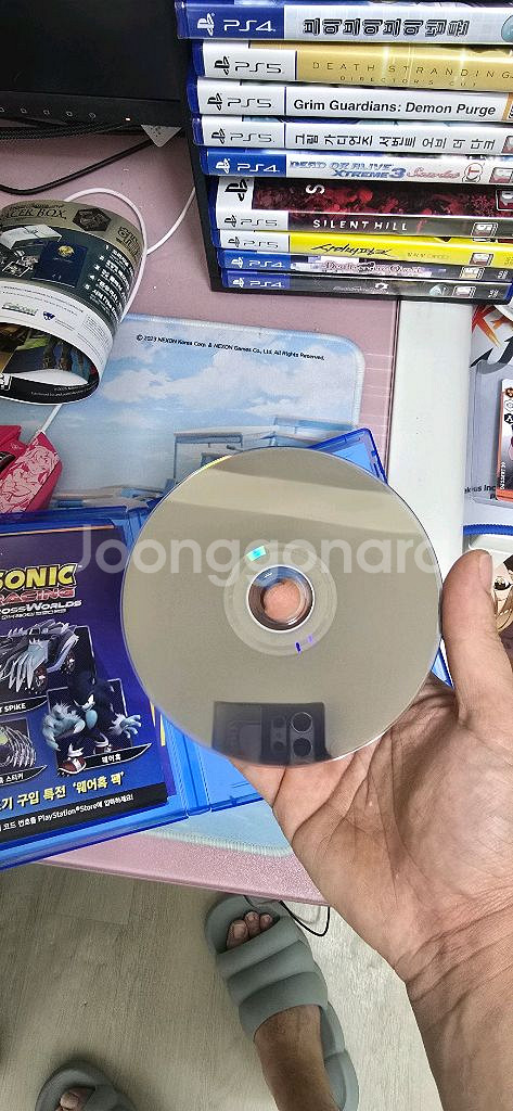 ps5 소닉레이싱 크로스 월드 판매합니다--1