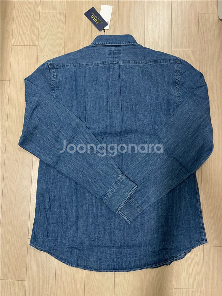 [새제품] 폴로 Ralph Lauren 데님 청셔츠 L--2