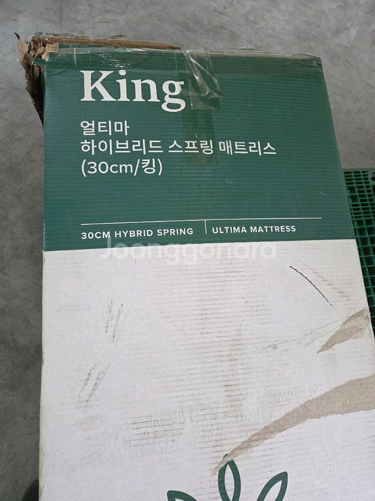 지누스 얼티마 하이브리드 스프링 매트리스 킹--0