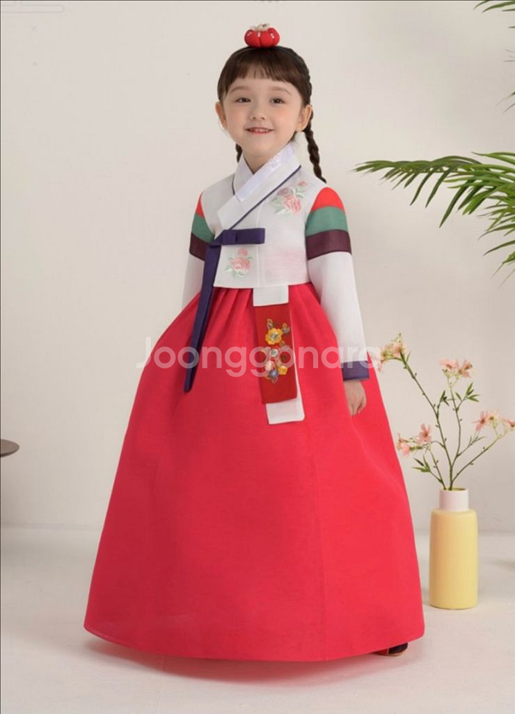(새상품) 여아 아동 한복 1호--0