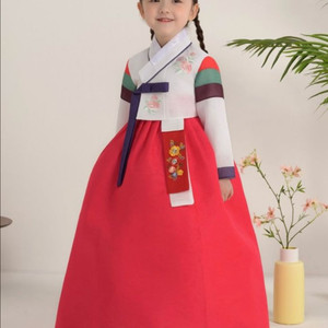 (새상품) 여아 아동 한복 1호