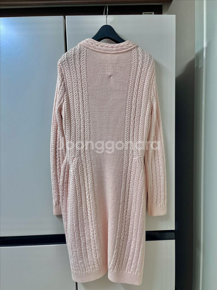 오즈세컨 핑크 플라워 롱 가디건 (55size)--1