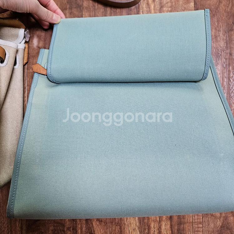 [정품]에르메스 에르백 31 씨엘 팔라듐+여분백--3