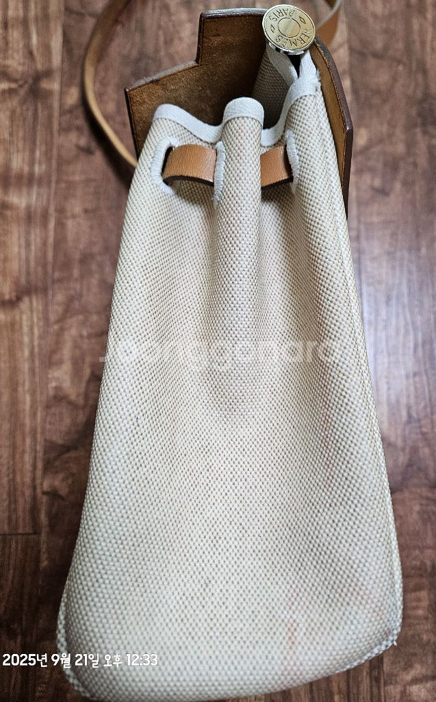 [정품]에르메스 에르백 31 씨엘 팔라듐+여분백--7