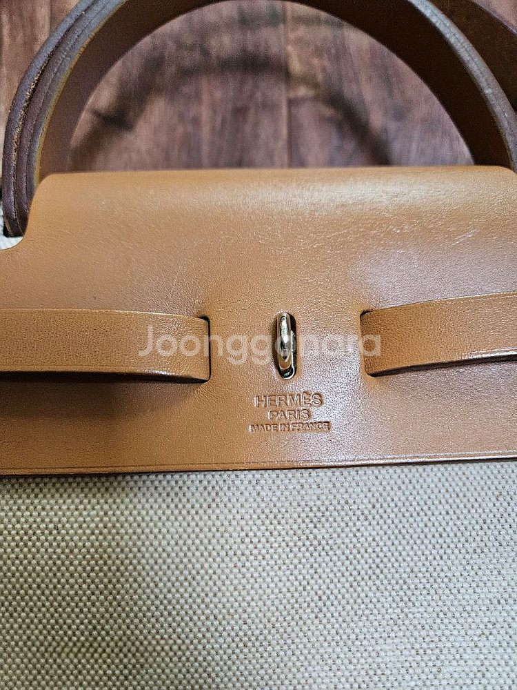 [정품]에르메스 에르백 31 씨엘 팔라듐+여분백--6
