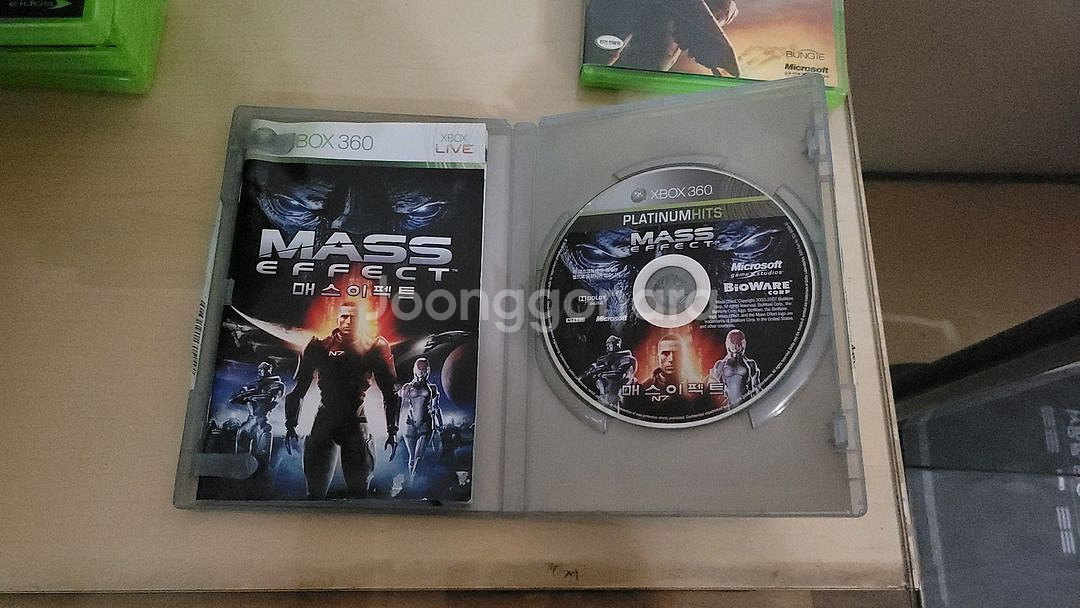 XBOX360 매스 이펙트(플래티넘 히트)--3