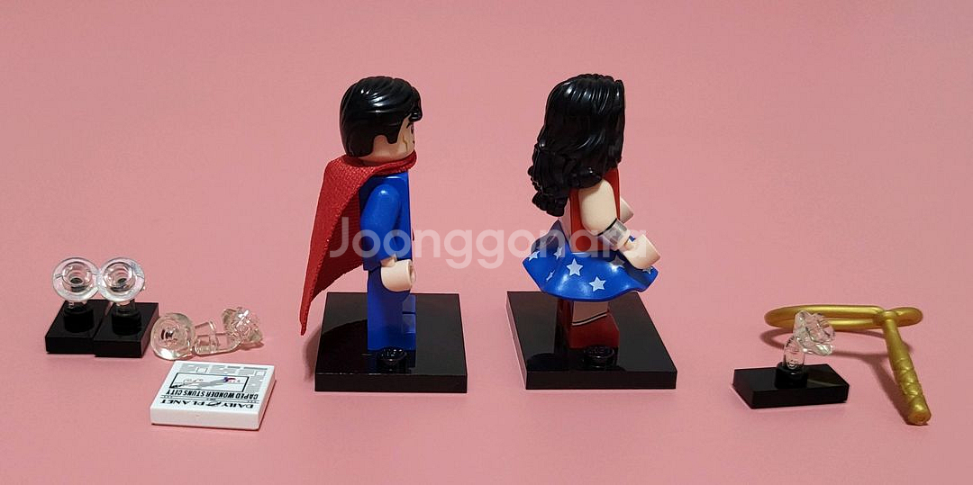 레고 DC 미니피규어 슈퍼맨 / 원더우먼 일괄--3