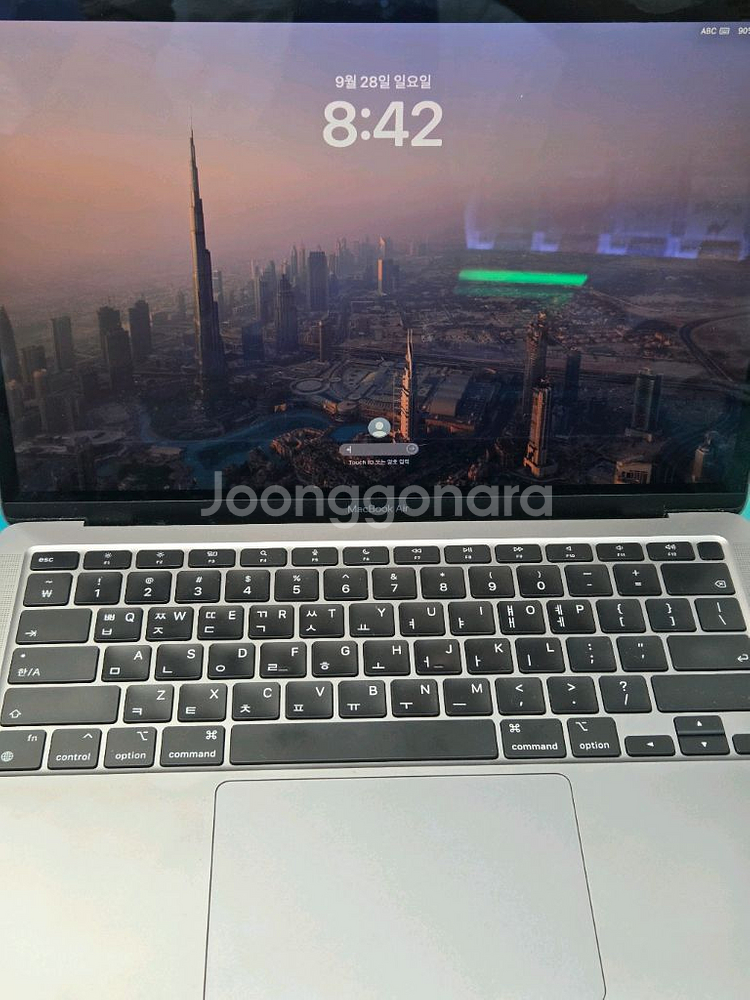 맥북 에어 m1 8기가 256gb--0