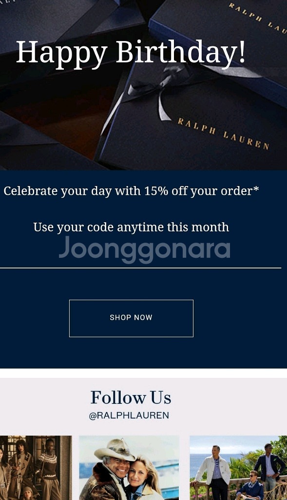 폴로 미국 공홈 15% 생일쿠폰 생일 코드 생쿠 천원--0