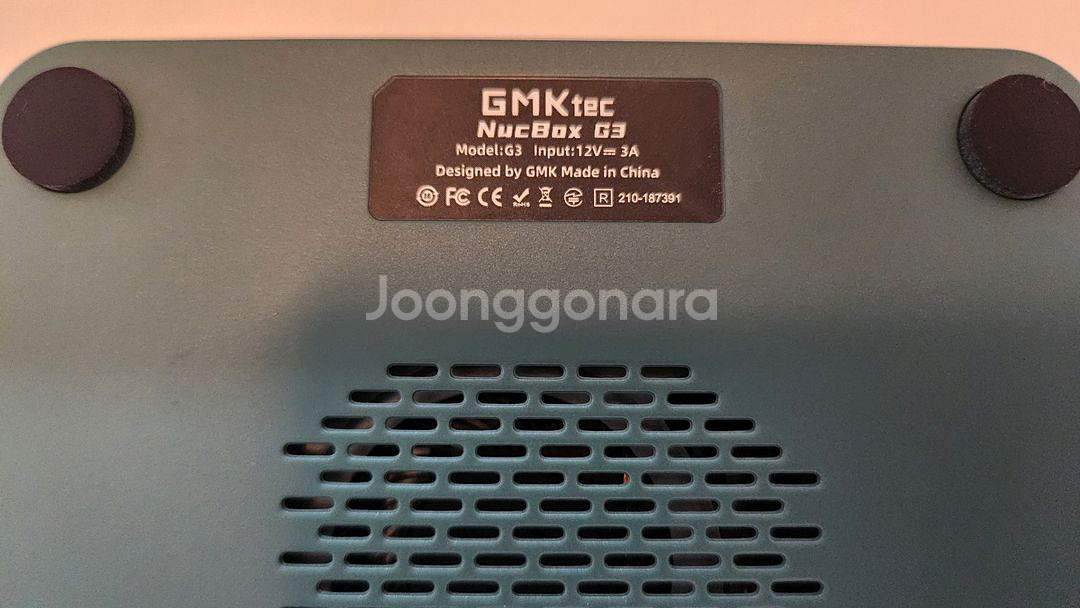 GMKtec G3 16GB 512GB N100 미니PC--7