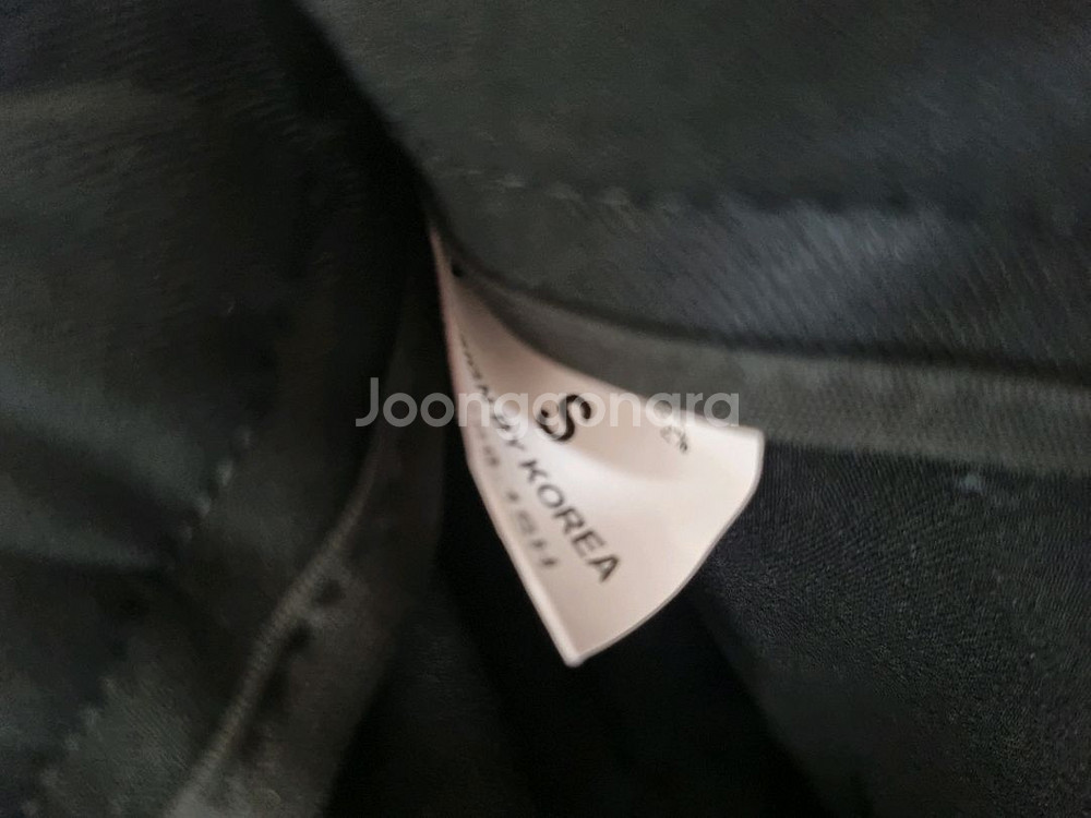 하이웨스트 키작녀 슬랙스 S사이즈 블랙 팬츠 바지--6