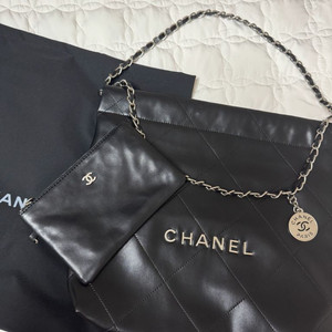 샤넬 22백 스몰 은장