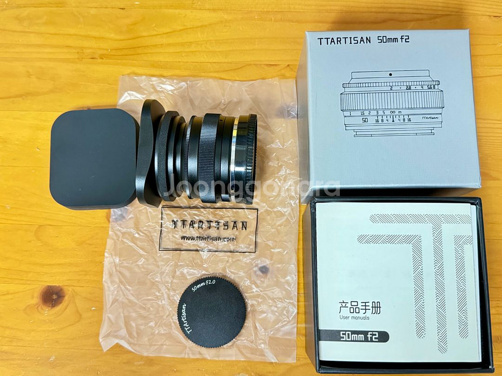 TTArtisan 50mm F2 풀프레임 수동(소니용)--0