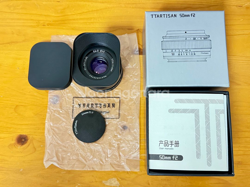 TTArtisan 50mm F2 풀프레임 수동(소니용)--1