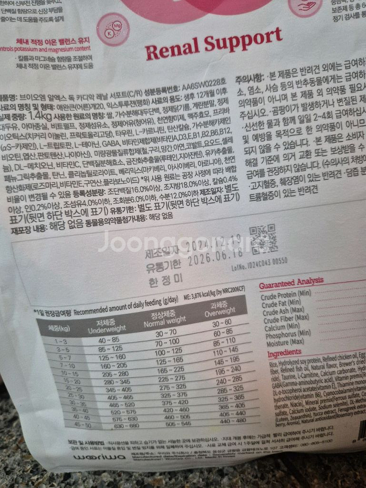 닥터힐메딕스,벨릭서,vom,스페시픽,몬지 레날 사료--8