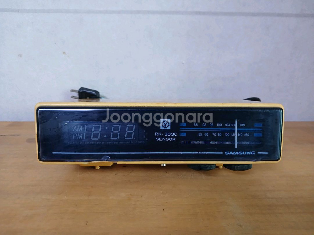삼성 시계라디오--2