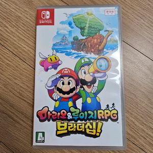 닌텐도 스위치 마리오 루이지 RPG 브라더십 판매