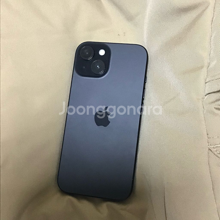 아이폰15 블랙 256gb--1