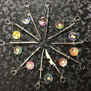 귀멸의칼날 귀칼 일륜도키링 일륜도챰 공구