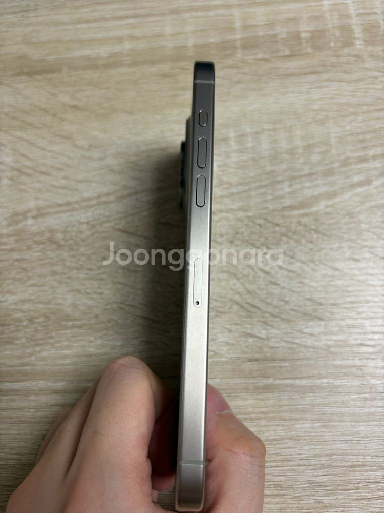 아이폰 15 pro max 내츄럴 티타늄 256GB--4