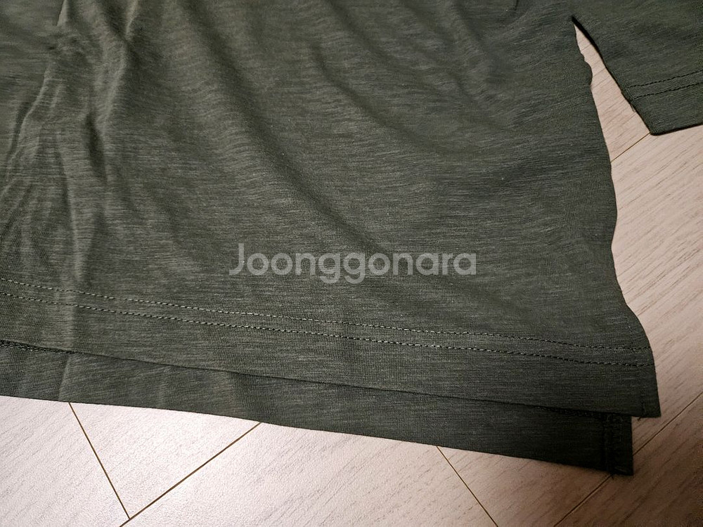 자주 7부소매 티셔츠와 탑텐 냉감 티셔츠--3