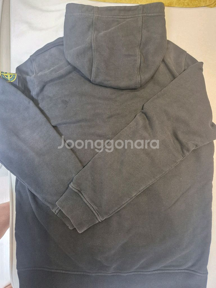 스톤아일랜드 후드티셔츠 블랙(XL size)--7