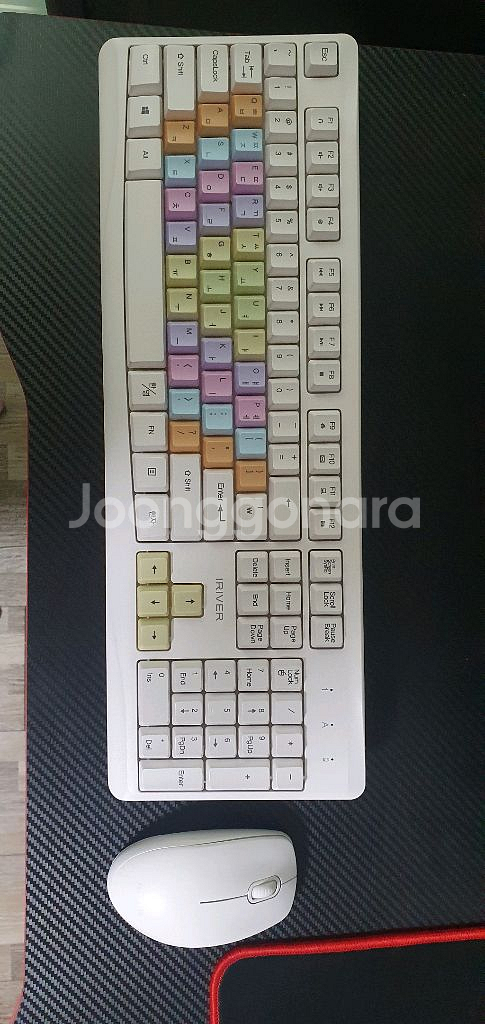 아이리버 무선키보드 세트--0