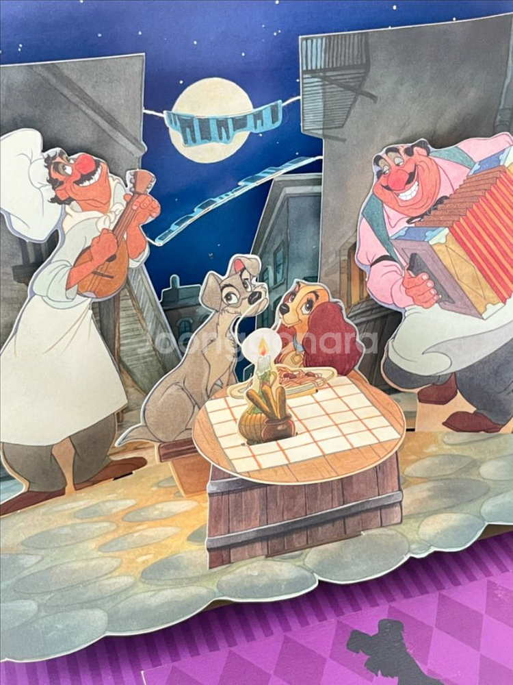 디즈니 빈티지 팝업북--4