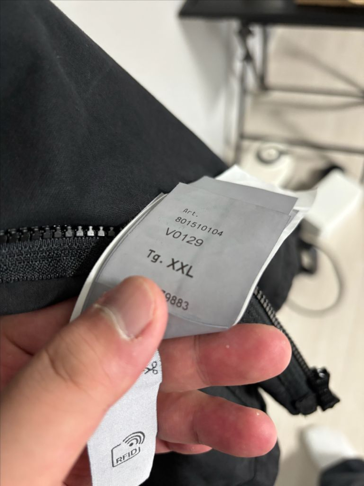 스톤아일랜드 가먼트 오버셔츠 블랙--4