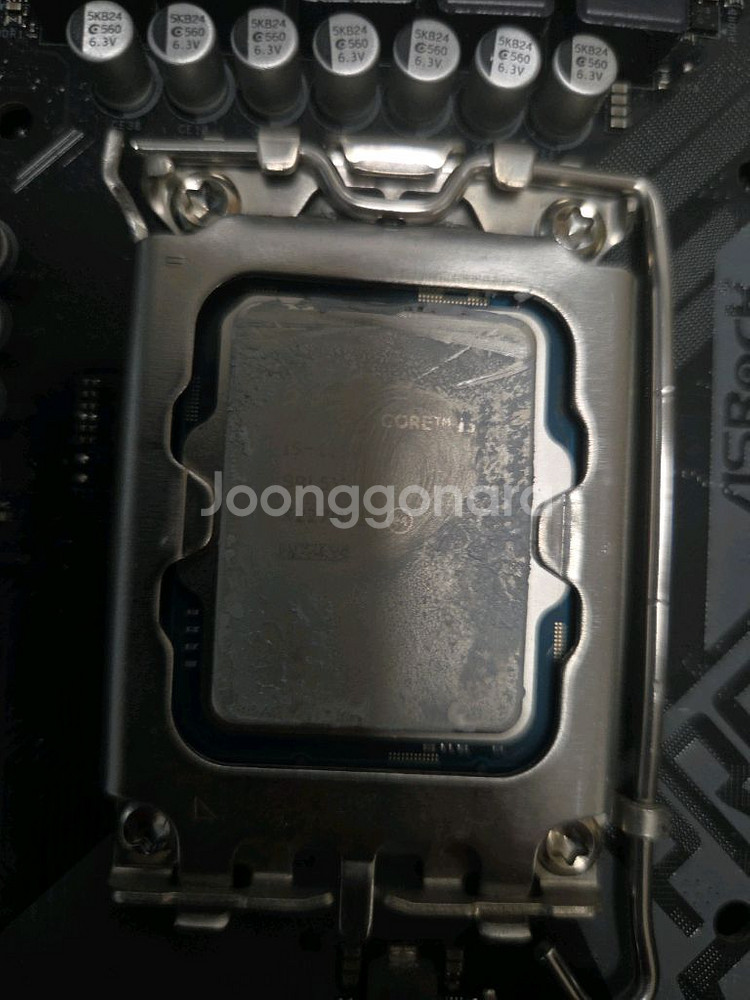 b660m pro rs,i5-12500 cpu 및 쿨러--1